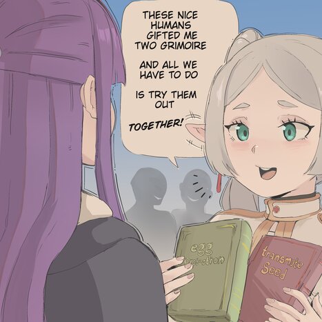 Frieren trying new spells.... Porn comic Cartoon porn comics on Frieren: Beyond Journey&#039;s End