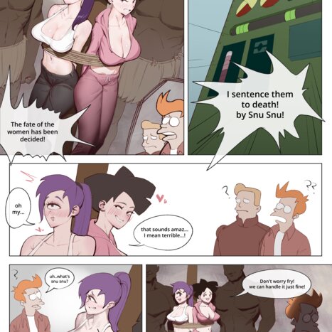 Futurama - Blacked Snu Snu Porn comic Cartoon porn comics on Futurama