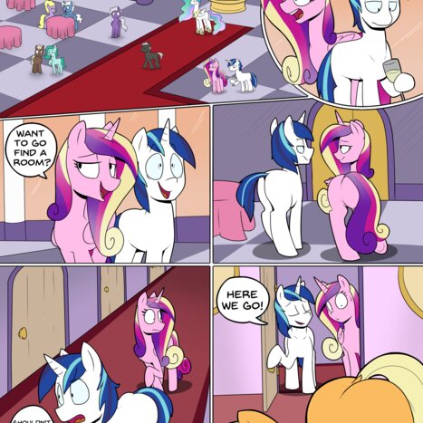 Get a room! Porn comic Cartoon porn comics on My Little Pony: Classic
