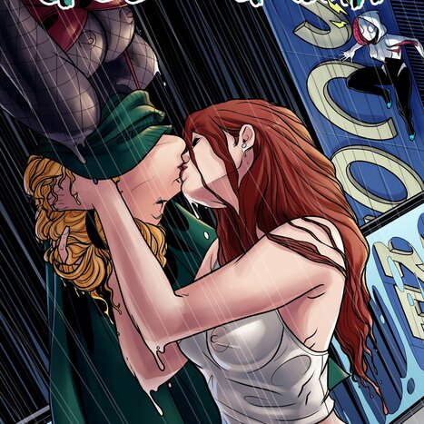 Ghost Spider VS. Green Goblin Porn comic Cartoon porn comics on Marvel