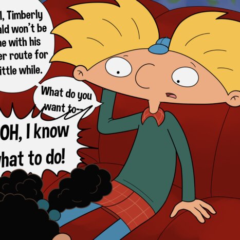 Giddy Up  Porn comic Cartoon porn comics on Hey Arnold!
