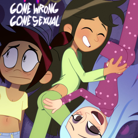 Girls SleepOver - Gone Wrong (Gone Sexual) Porn comic Cartoon porn comics on The Ghost and Molly McGee