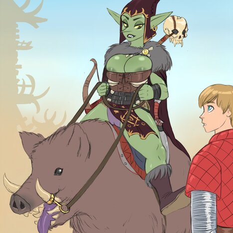 Goblin-chan Porn comic Cartoon porn comics on Warcraft