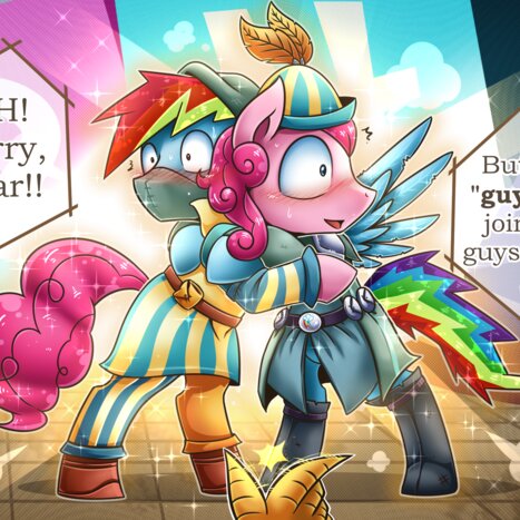 Guys Night Porn comic Cartoon porn comics on My Little Pony: Classic