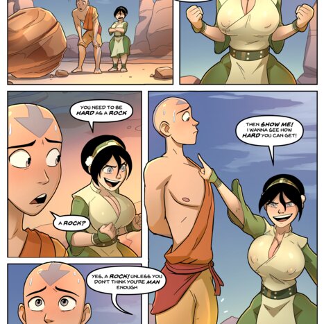 Hard Work Remake Porn comic Cartoon porn comics on Avatar: The Last Airbender