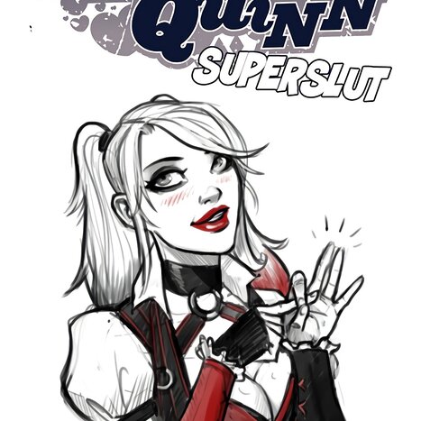 Harley Quinn Superslut Porn comic Cartoon porn comics on Trash