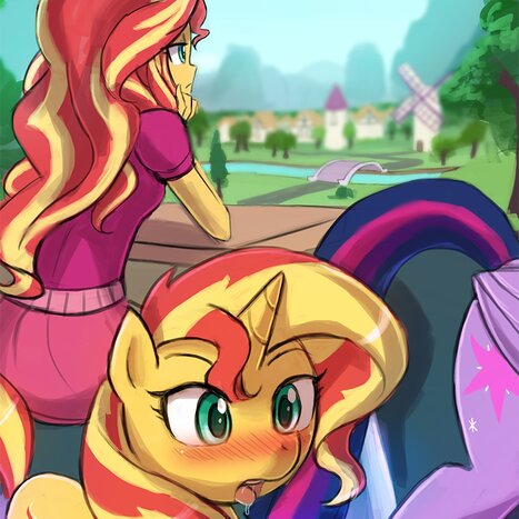 Homesick Porn comic Cartoon porn comics on My Little Pony: Classic