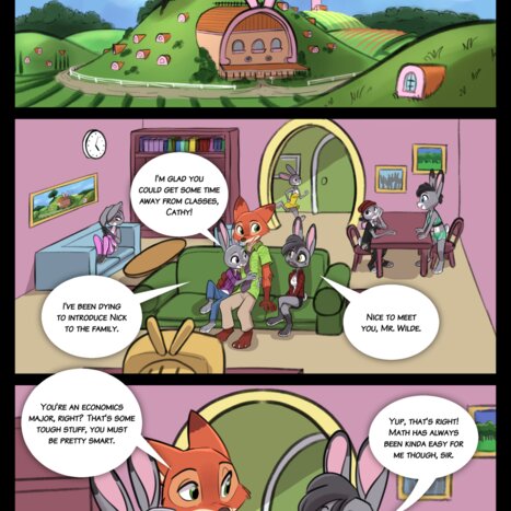 Hospitality Porn comic Cartoon porn comics on Zootopia