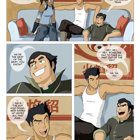 Intimate Meeting Porn comic Cartoon porn comics on The Legend of Korra