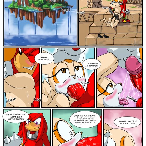 Island Mating Porn comic Cartoon porn comics on Sonic the Hedgehog
