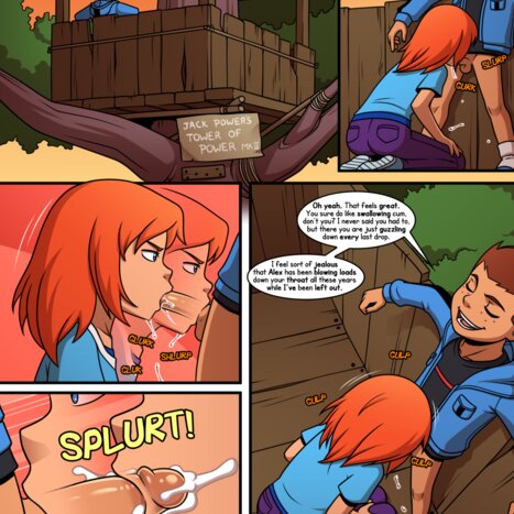Jack Extorting Julie Porn comic Cartoon porn comics on Marvel