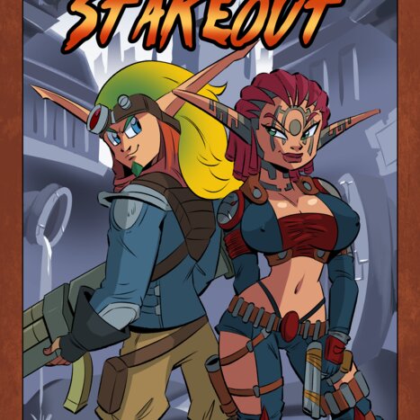 Jak and Ashelin: Stakeout Porn comic Cartoon porn comics on Jak and Daxter