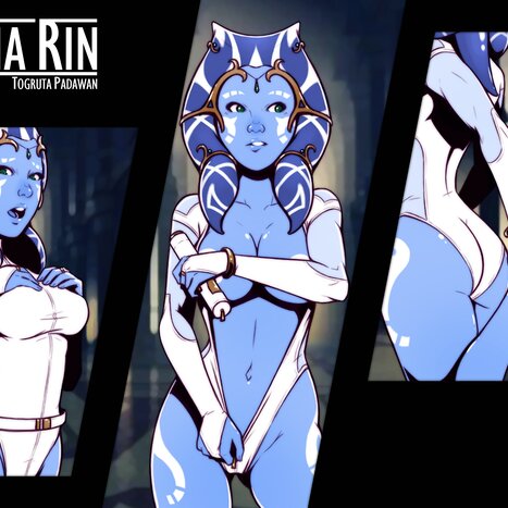 Kelana Rin - Togruta Padawan Porn comic Cartoon porn comics on Star Wars