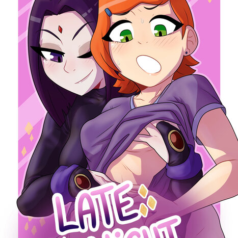 Late Night Porn comic Cartoon porn comics on Crossovers