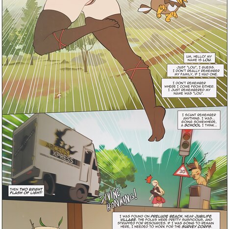 Legends: Strange Shores Porn comic Cartoon porn comics on Pokemon