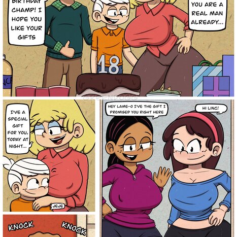 Lincoln&#039;s Present Porn comic Cartoon porn comics on The Loud House