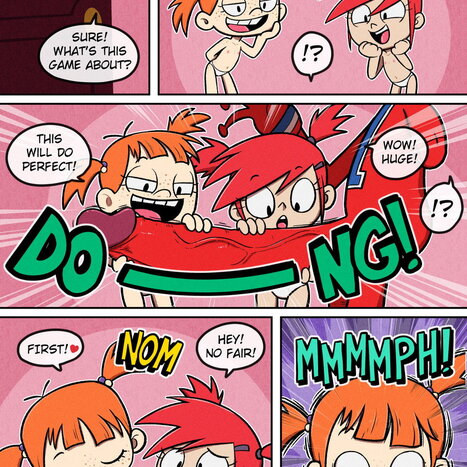 Little Game of Endurance Porn comic Cartoon porn comics on Fosters Home