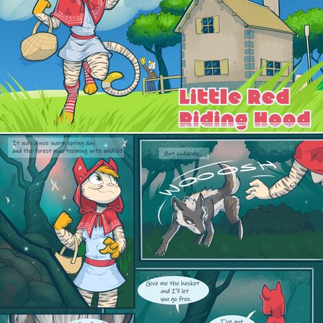 Little Red Riding Hood Porn comic Cartoon porn comics on Little Red Riding Hood
