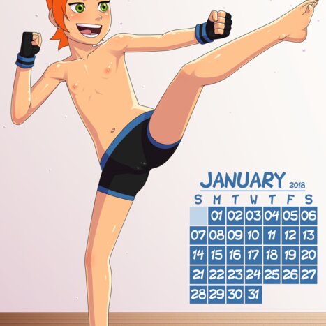 Loli Club Calendar 2018 Porn comic Cartoon porn comics on Crossovers