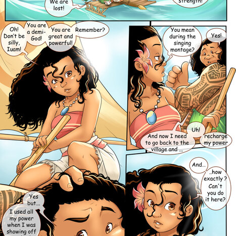 Lost 1 Porn comic Cartoon porn comics on Moana