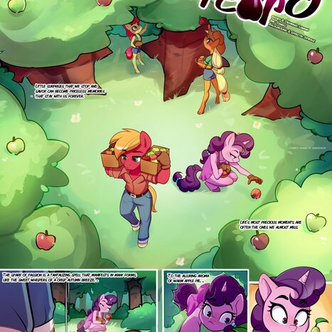 Lovely Pear Porn comic Cartoon porn comics on My Little Pony: Friendship is Magic