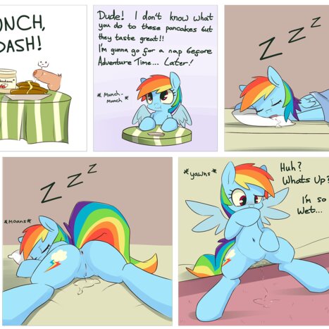 Lunch Dash Porn comic Cartoon porn comics on My Little Pony: Classic