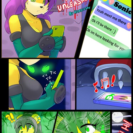 Mina Unleashed Porn comic Cartoon porn comics on Sonic the Hedgehog