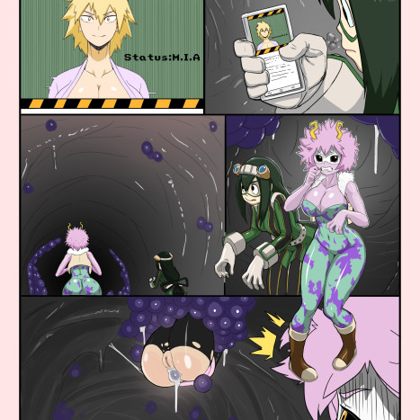 Mineta Going Attack Porn comic Cartoon porn comics on My Hero Academia