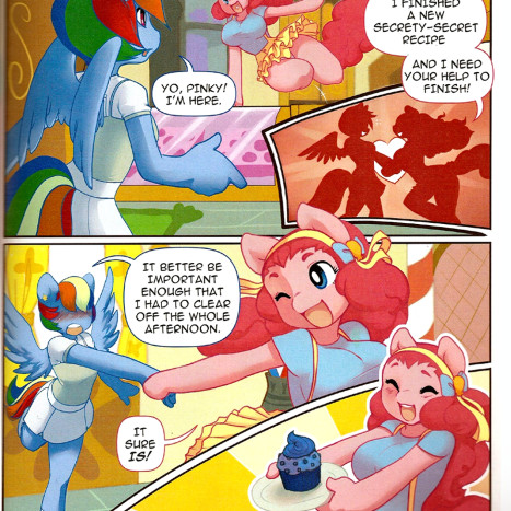 Muffins Porn comic Cartoon porn comics on My Little Pony: Anthro