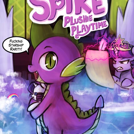 My Little Spike Plushie Playtime Porn comic Cartoon porn comics on My Little Pony: Classic