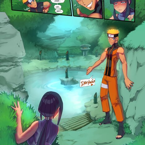 Naruto xxx Hinata - Very Secret Very Hot Spring Porn comic Cartoon porn comics on Naruto