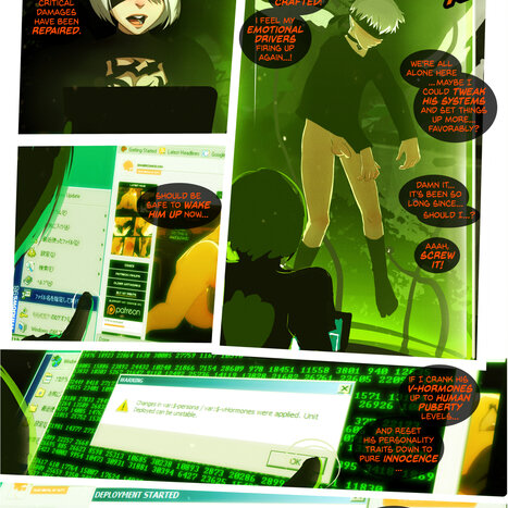 NieR: Automata XXX Porn comic Cartoon porn comics on Nier: Automata