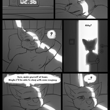Night Snack Porn comic Cartoon porn comics on Furry