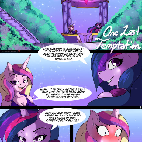 One Last Temptation Porn comic Cartoon porn comics on My Little Pony: Anthro