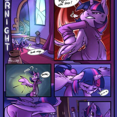 Overnight Porn comic Cartoon porn comics on My Little Pony: Classic