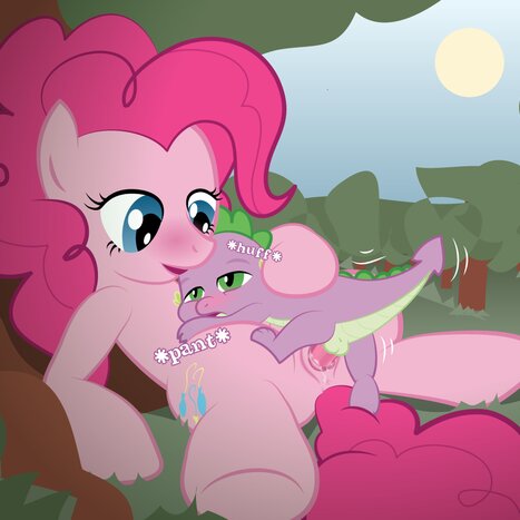 Pinkie Pie and Spike Porn comic Cartoon porn comics on My Little Pony: Mini comics