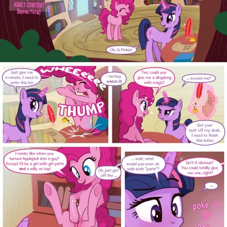 Pinkie&#039;s Dingdong Porn comic Cartoon porn comics on My Little Pony: Classic
