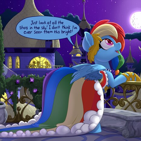 Rainbow Dash and You Attend the Gala Porn comic Cartoon porn comics on Trash
