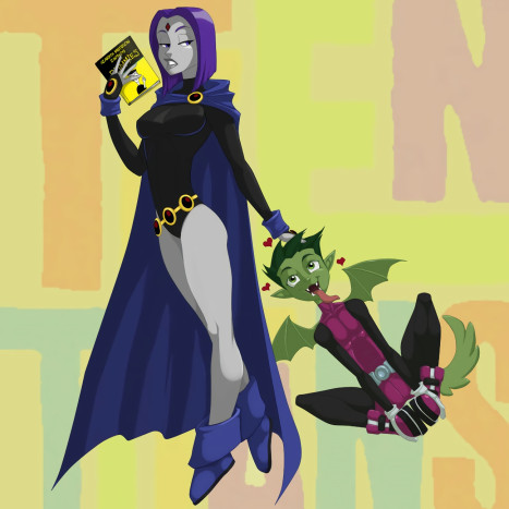 Raven Comic - Just for fun Porn comic Cartoon porn comics on Teen Titans
