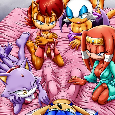 Relaxation After a Tiring Day Porn comic Cartoon porn comics on Sonic the Hedgehog