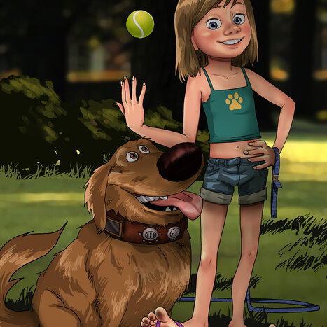 Riley&#039;s Backyard Porn comic Cartoon porn comics on Inside Out