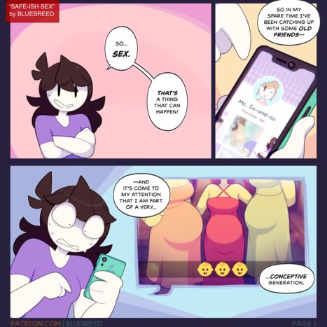 Safe-ish Sex Porn comic Cartoon porn comics on YouTube