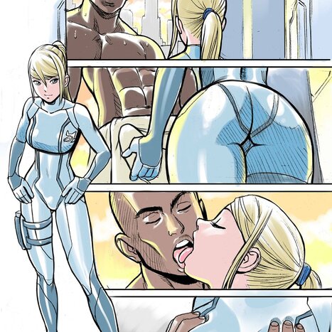 Samus XXX Porn comic Cartoon porn comics on Metroid