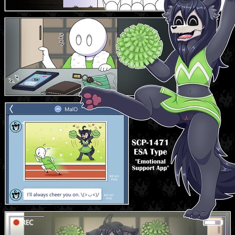 SCP - 1471 ESA Type Porn comic Cartoon porn comics on The SCP Foundation