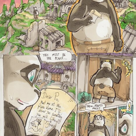 Seths Tigress Porn comic Cartoon porn comics on Kung Fu Panda