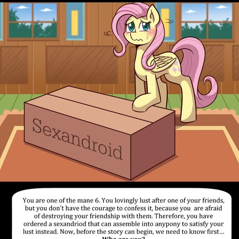 Sexandroid Porn comic Cartoon porn comics on My Little Pony: Friendship is Magic