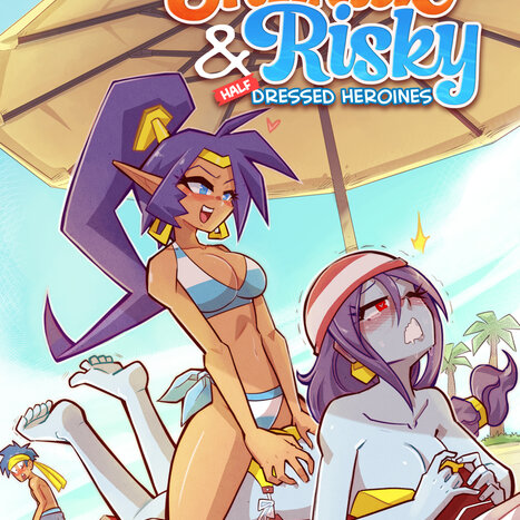 Shantae &amp; Risky - Half Dressed Heroines Porn comic Cartoon porn comics on Shantae