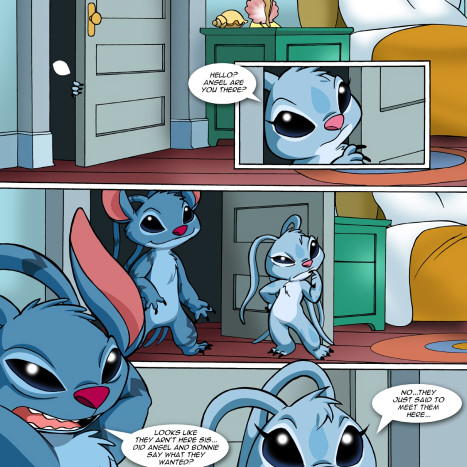 She is not little anymore Porn comic Cartoon porn comics on Lilo and Stitch