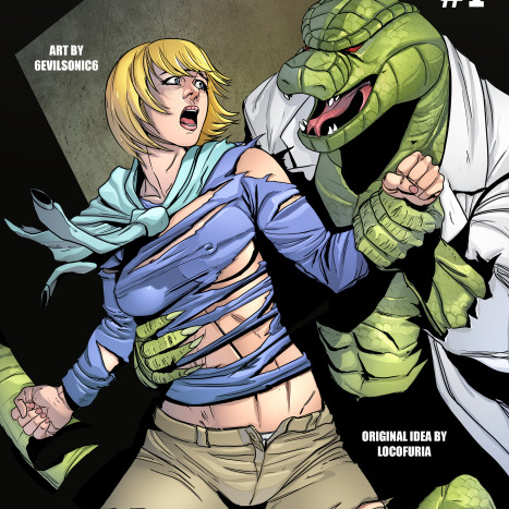 She Lizard Porn comic Cartoon porn comics on Trash