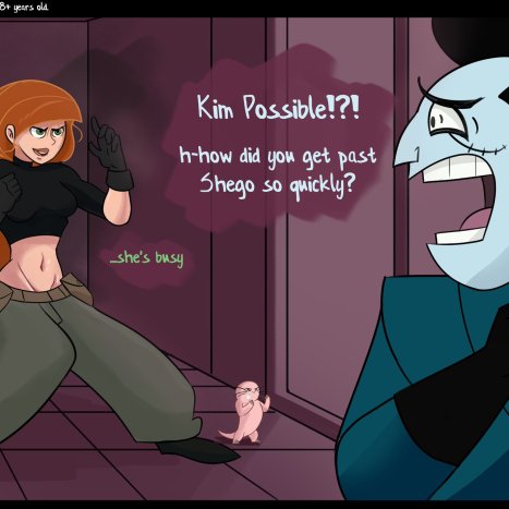 Shego&#039;s Distraction Porn comic Cartoon porn comics on Trash